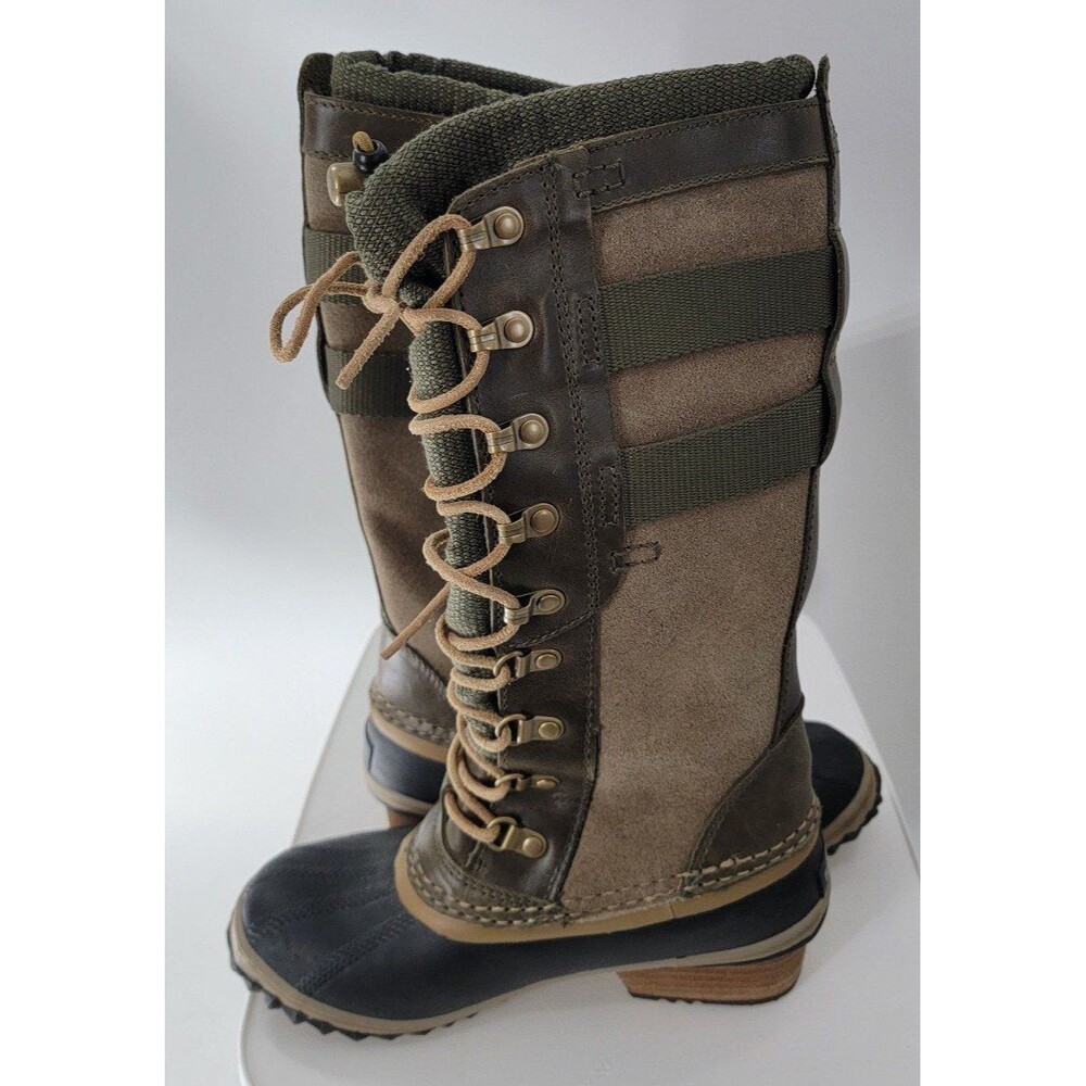 Sorel 'Conquest Carly II' Tall Waterproof Winter Riding Boots - Picture 8 of 10
